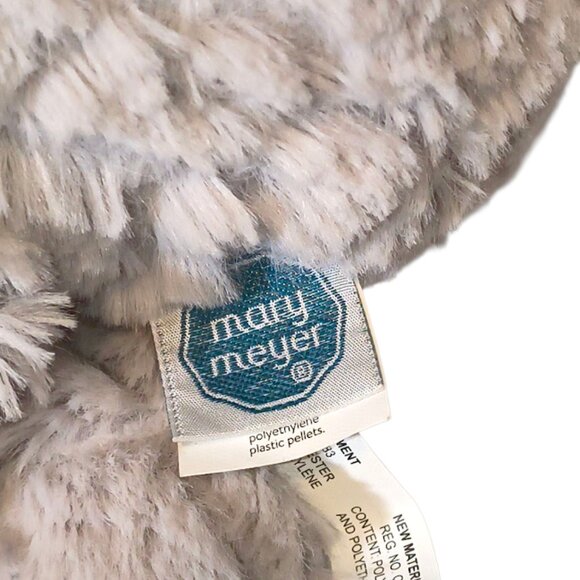 Mary Meyer Bunny Rabbit Shadow Putty Cottontail Plush Stuffed Beanbag Toy 13" - Picture 4 of 4